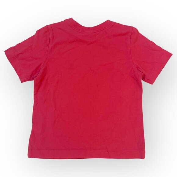 Hanna Andersson Space Themed Orange Cotton T-Shirt Short Sleeves Size Boy US 4 - Picture 2 of 13